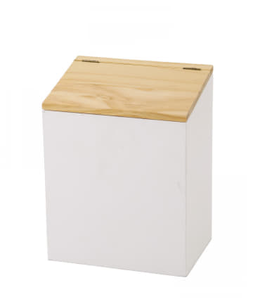 salut!(サリュ) ウッド蓋つき収納ボックスM