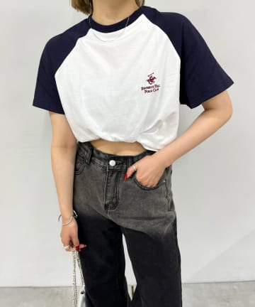 WHO’S WHO gallery(フーズフーギャラリー) BEVERLY HILLS POLO CLUBラグランTEE