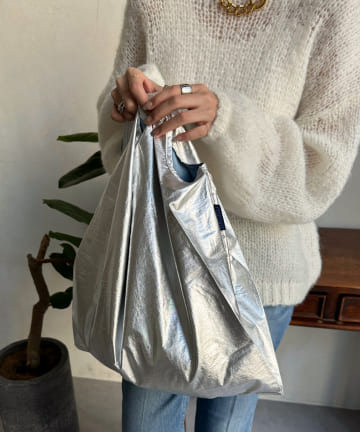 DOUDOU(ドゥドゥ) 【BAGGU/バグゥ】STANDARD BAGGU メタリック