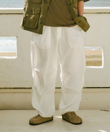 Kastane(カスタネ) 【WHIMSIC】SNOW CAMO OVER PANTS
