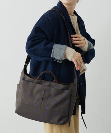 OUTLET(アウトレット) 【Daily russet】モノグラム 2wayショルダーバッグ