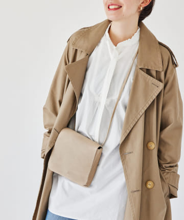 russet(ラシット) フラップレザーミニショルダーバッグ(CE-1051)