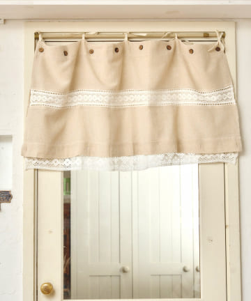 salut!(サリュ) センターレースダブルカフェカーテン