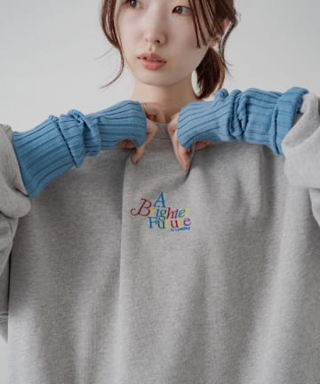 Kastane(カスタネ) LOGO刺繍スウェット
