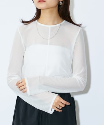 Lui's(ルイス) シアークルーネックトップス