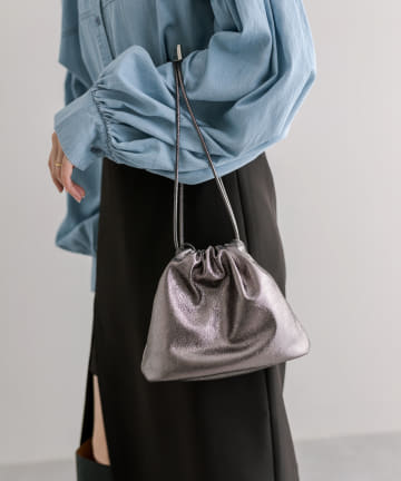 mystic(ミスティック) 【人気の為再入荷決定！】シャーリングミニショルダーBAG
