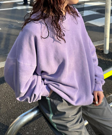 *【WHIMSIC】SUNFADE SWEAT SHIRT
