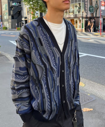 CIAOPANIC(チャオパニック) 【KinKiKids　堂本剛さん着用】3d nitting B cardigan