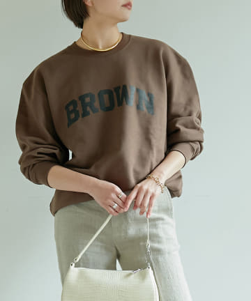 Brown Univ. ロゴスウェット/DBR【オンラインストア限定商品】