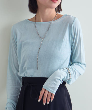 [mline]シアースラブロングTシャツ