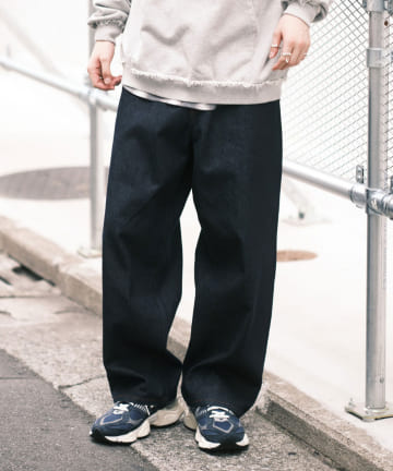 【CONESBOSS×CIAOPANIC】デニムワイドパンツ