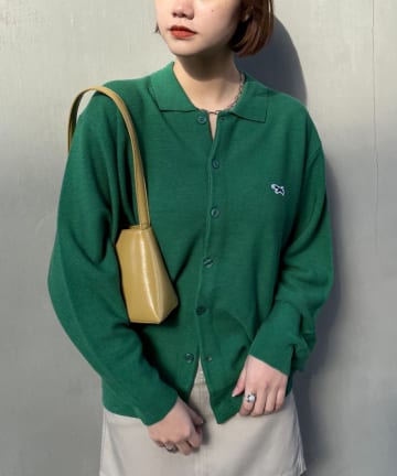 【PENNEYS/ぺニーズ】別注 FOX 襟付きカーディガン