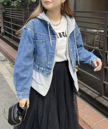 prose verse(プロズヴェール) パーカードッキングGジャン