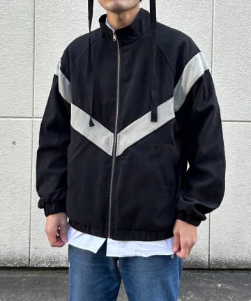 CPCM(シーピーシーエム) ピーチミリタリートラックジャケット