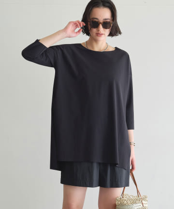 《UVカット・速乾》サイドスリットTシャツ