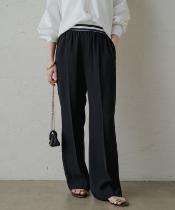 ラインゴムパンツ