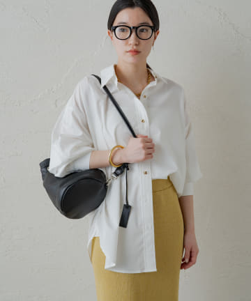 ライトサテンBIGシャツ