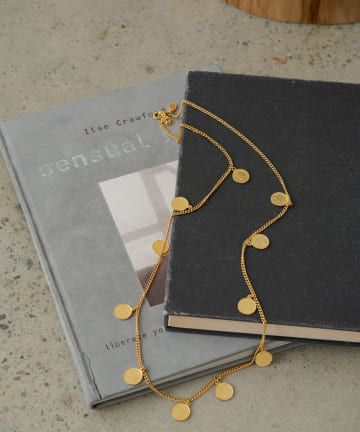 【ben amun/ベンアムン】 コインロングネックレス