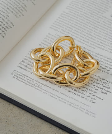 【ben amun/ベンアムン】 ボリュームチェーンブレス