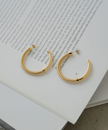 【SOKO/ソコ】 フープピアス