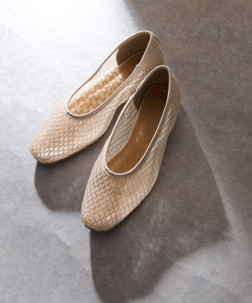 un dix cors(アンディコール) 【PRECIEUX JOUET(プレシュウジュエ)】メッシュパンプス