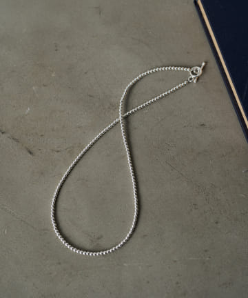 【Nina&Jule/ニナエジュール】 3mmシルバーネックレス