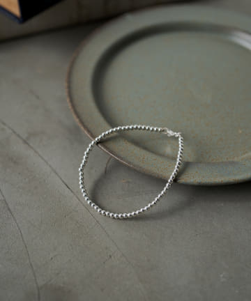 【Nina&Jule/ニナエジュール】 3mmシルバーブレス