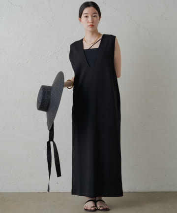 ノースリカットワンピース