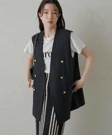 ヘリンボーンジレジャケット