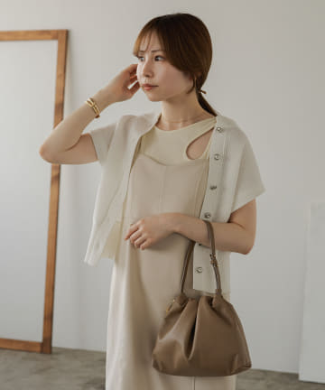 russet(ラシット) 【完売カラー予約受付中】《gem_by russet》レザーワンハンドルバッグ