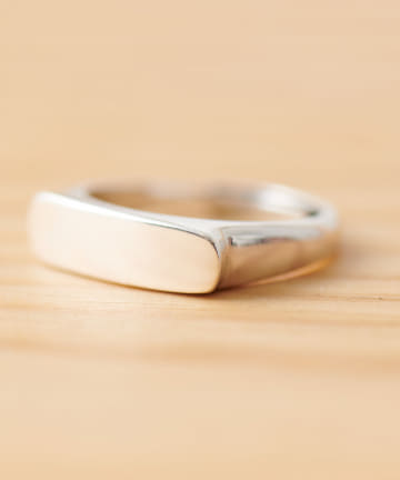 Jena　espace merveilleux(ジェナ　エスパスメルヴェイユ) シルバーフラットリング