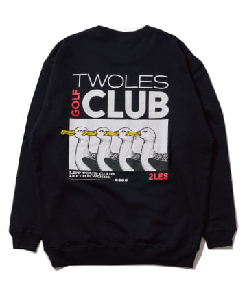 twoles(トゥレス) GOLF CLUB スウェット
