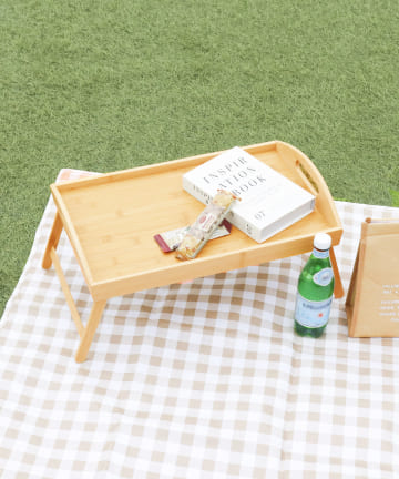 3COINS(スリーコインズ) 【ピクニックを楽しもう！】折りたたみテーブル