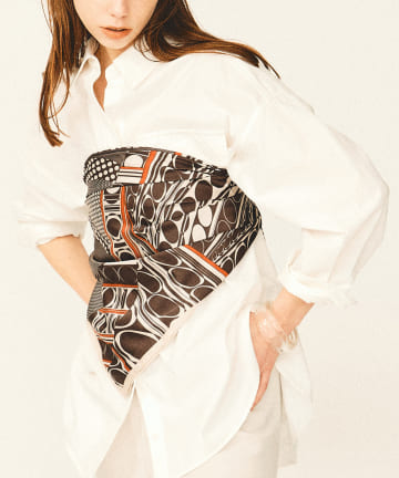 プリントスカーフ
