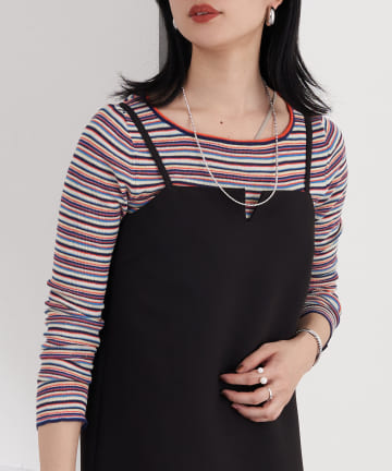 マルチボーダーニット