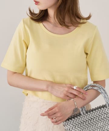 OUTLET(アウトレット) 【Kastane】ストレッチチビTEE