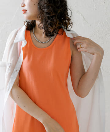 OUTLET(アウトレット) 【mystic】ジップベストワンピースSET