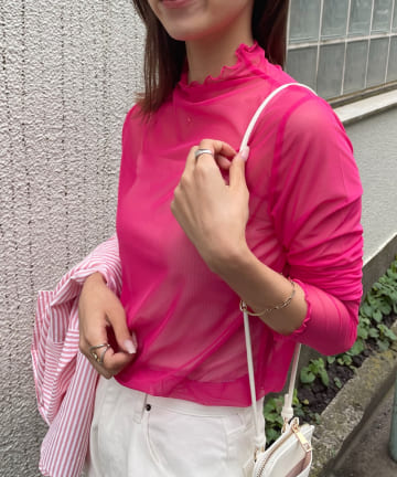 OUTLET(アウトレット) 【COLONY 2139】チュールメローロンT / シアートップス