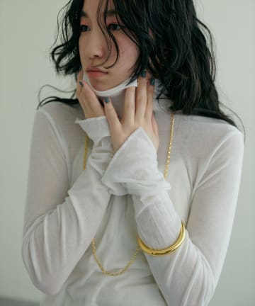 natural couture(ナチュラルクチュール) 【LARUTA】シアーカットタートル