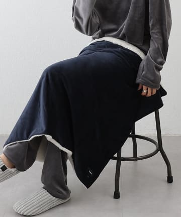 ベロア風ブランケット