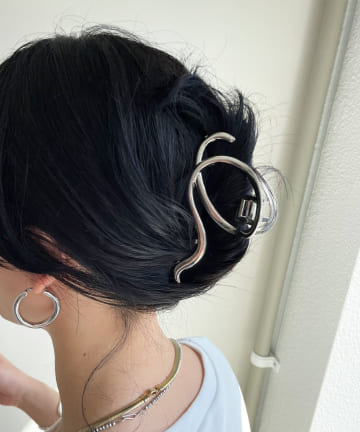 【WEB限定】デザインメタルヘアクリップ