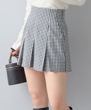 OUTLET(アウトレット) 【Chico】プリーツミニスカパン