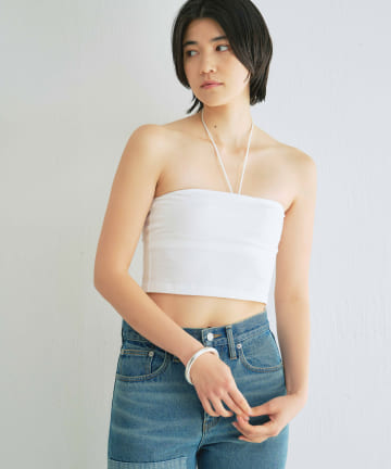 【La nature linge】ホルターネックバンドゥ