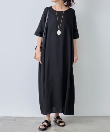 BEARDSLEY(ビアズリー) 《2サイズ展開》リネンワンピース