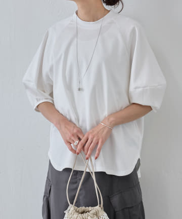 ランタンソデTシャツ