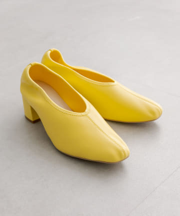 OUTLET(アウトレット) 【mystic】ゴム使いパンプス