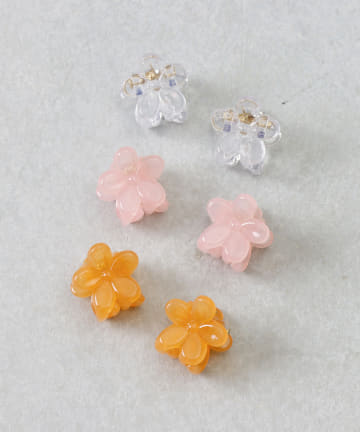 フラワーミニミニクリップ6個セット
