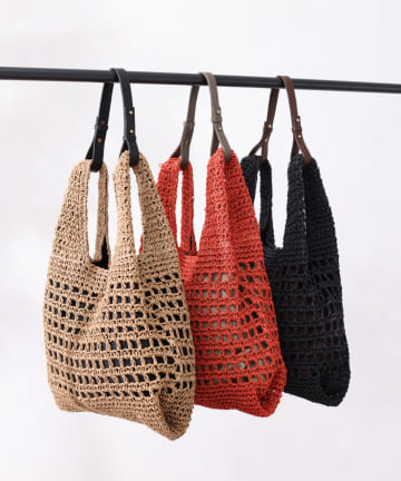 Chez toi(シェトワ) 2WAYハンドルマルシェBAG