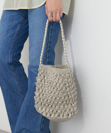 (BAGMATI/バグマティ) メタリックバッグ