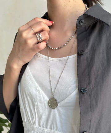 DOUDOU(ドゥドゥ) コインネックレス